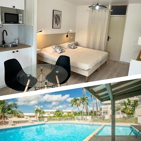 Superbe Studio Avec Piscine, Au Coeur De La Marina! Village Soleil ! Proche Aeroport & Ferry Le Gosier  Ngoại thất bức ảnh